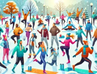 The best winter exercises for fitness and health.