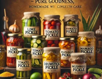 Homemade Pickles with Natural Spices: Health Benefits & Nutrition.