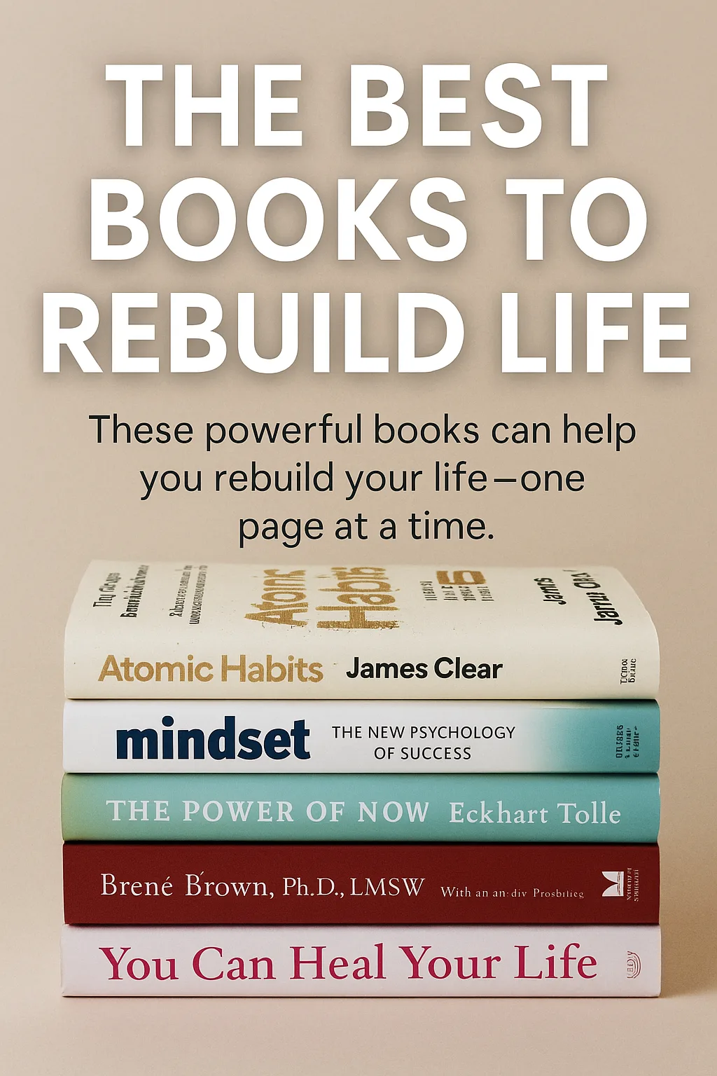 You are currently viewing The Best Books to Rebuild Life: 6 Powerful Reads That Can Help You Start Over