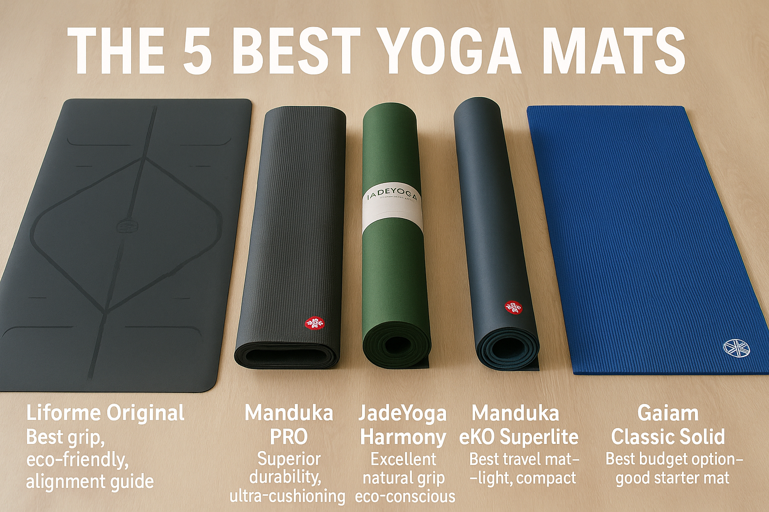 You are currently viewing 5 Best Yoga Mats for Every Type of Yogi (2025 Reviews & Buying Guide)