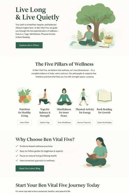 The Five Pillars of Healthy Living