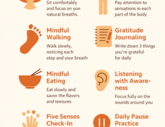 Easy 10 Mindful Exercises for Beginners