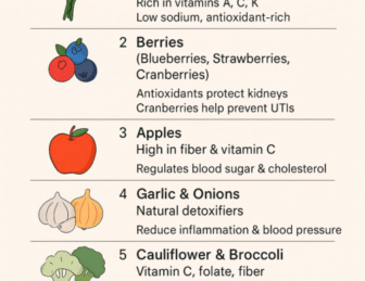 The Best Nutritious Food for Healthy Kidney