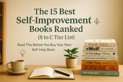 You are currently viewing The 15 Best Self-Improvement Books Ranked (S to C Tier List)
