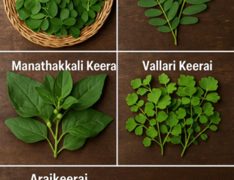 The Best 5 Green Leaves (Keerai) for Health and Wellness