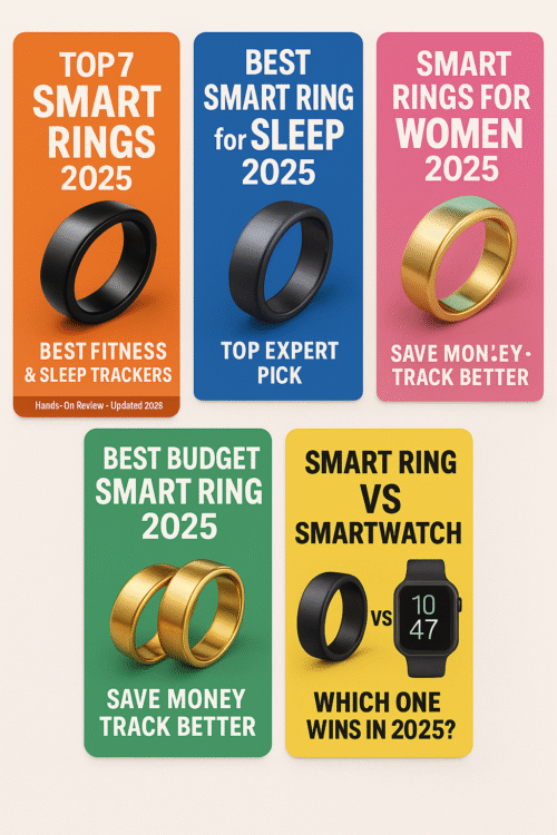 You are currently viewing Best Smart Ring Fitness Tracker 2025—Top 7 Rings for Health & Fitness
