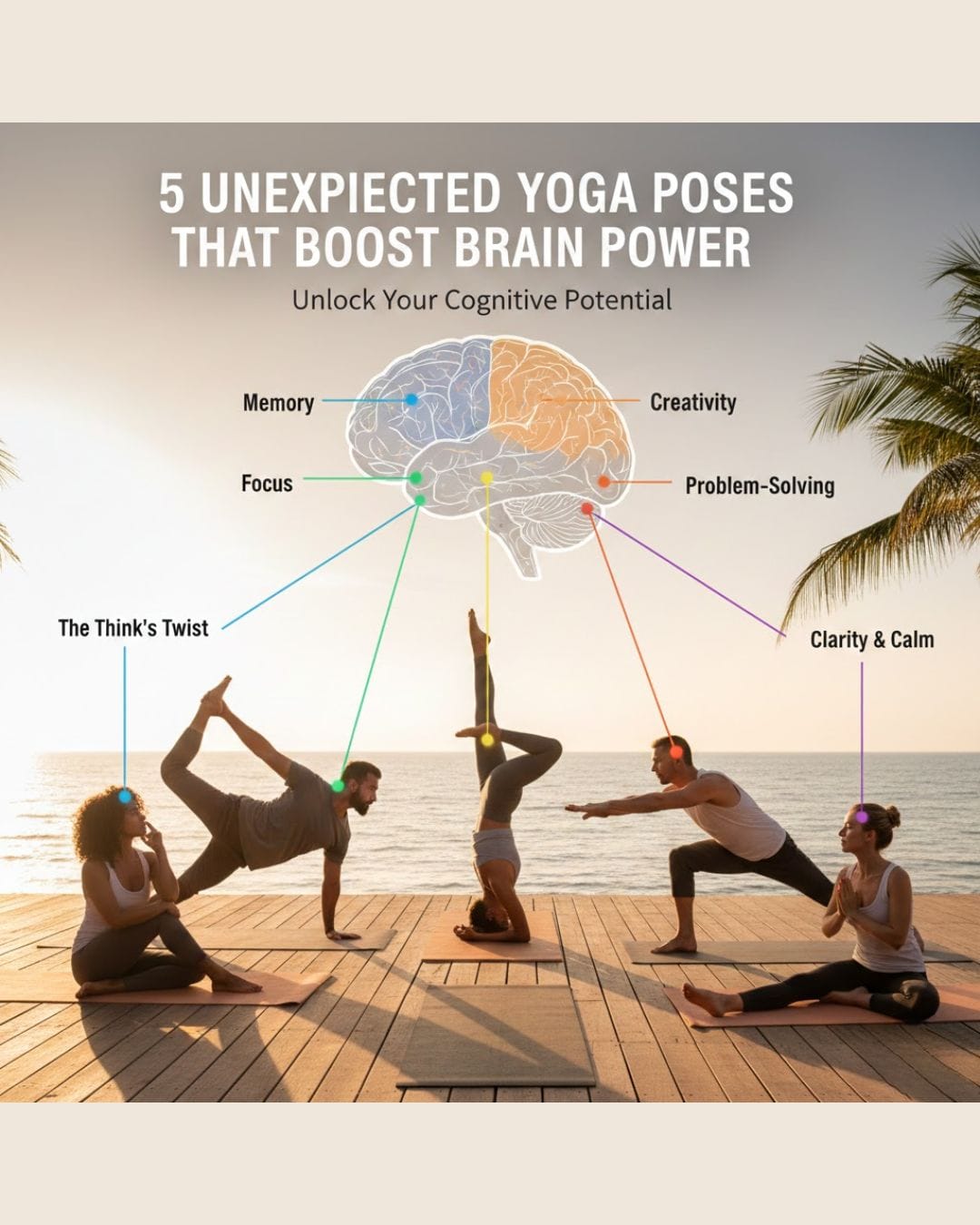 You are currently viewing 5 Unexpected Yoga Poses That Boost Brain Power