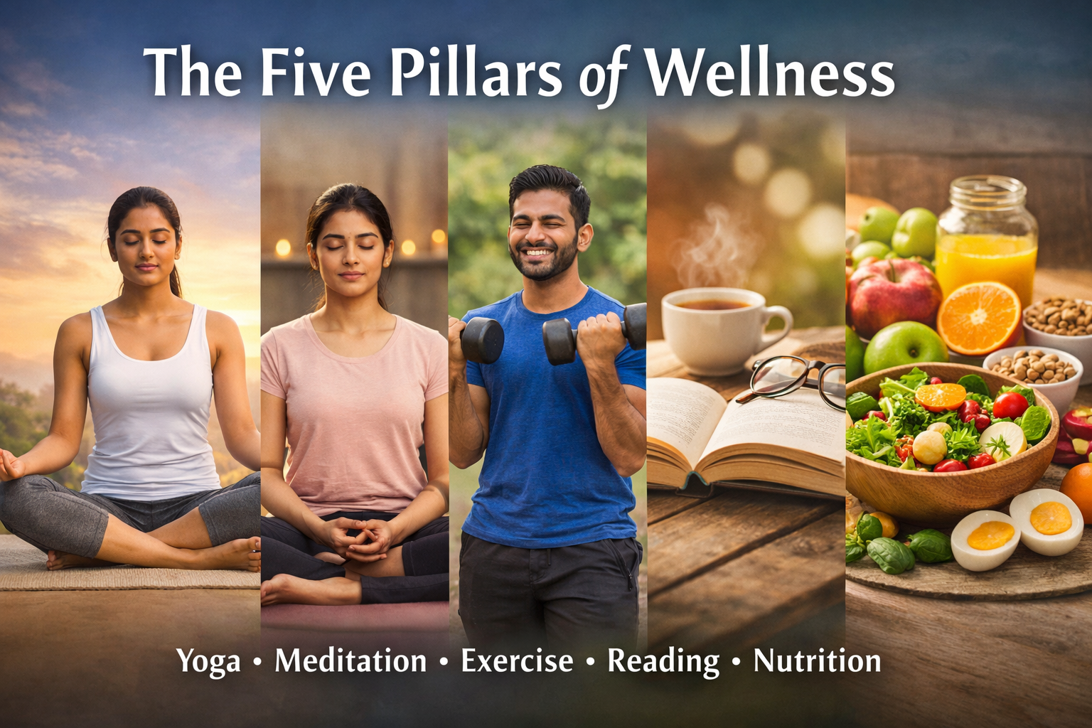 You are currently viewing The Five Pillars of Wellness: A Simple Path to a Healthier Life
