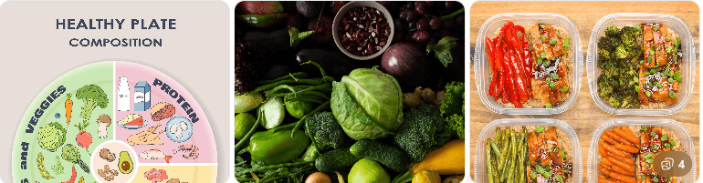 5 pillars of Holisting living : healthy living habits with balanced nutrition and daily lifestyle routines