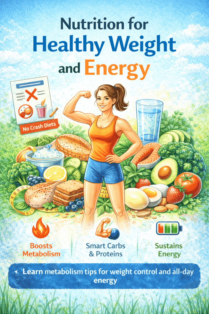 Nutrition for Weight Management and Energy Levels
