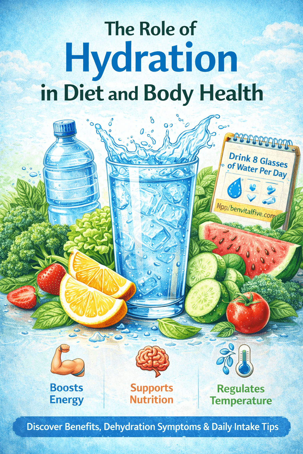 The Role of Hydration in Diet and Body Health