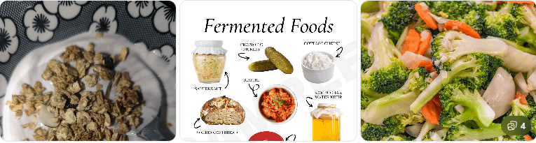 Gut health supporting Food- Healthy eating habit