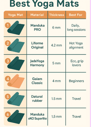 Best yoga mats
