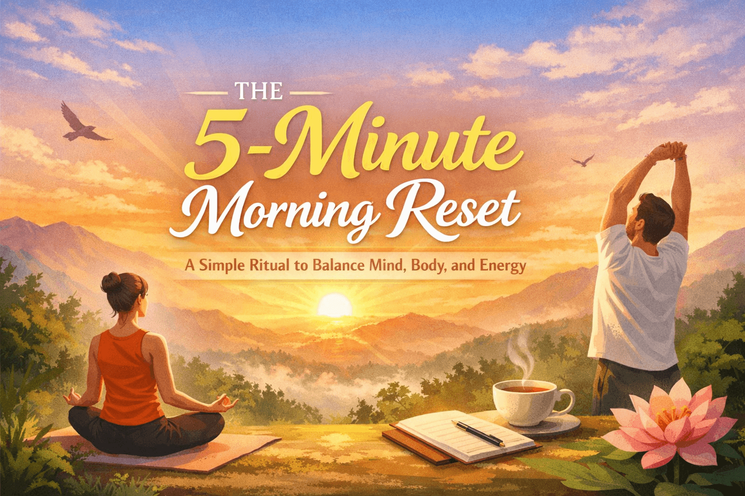 You are currently viewing The 5-Minute Morning Reset: A Simple Ritual to Balance Mind, Body, and Energy