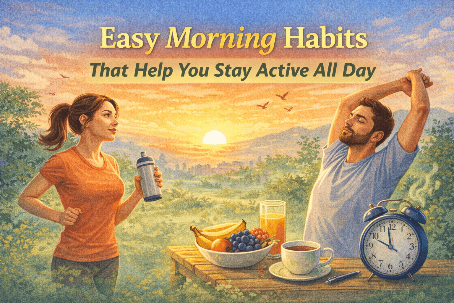 Easy Morning Habits That Help You Stay Active All Day