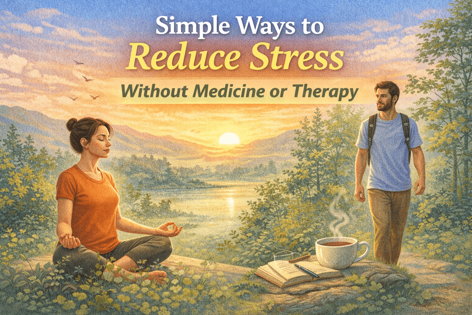 Simple Ways to Reduce Stress Without Medicine or Therapy