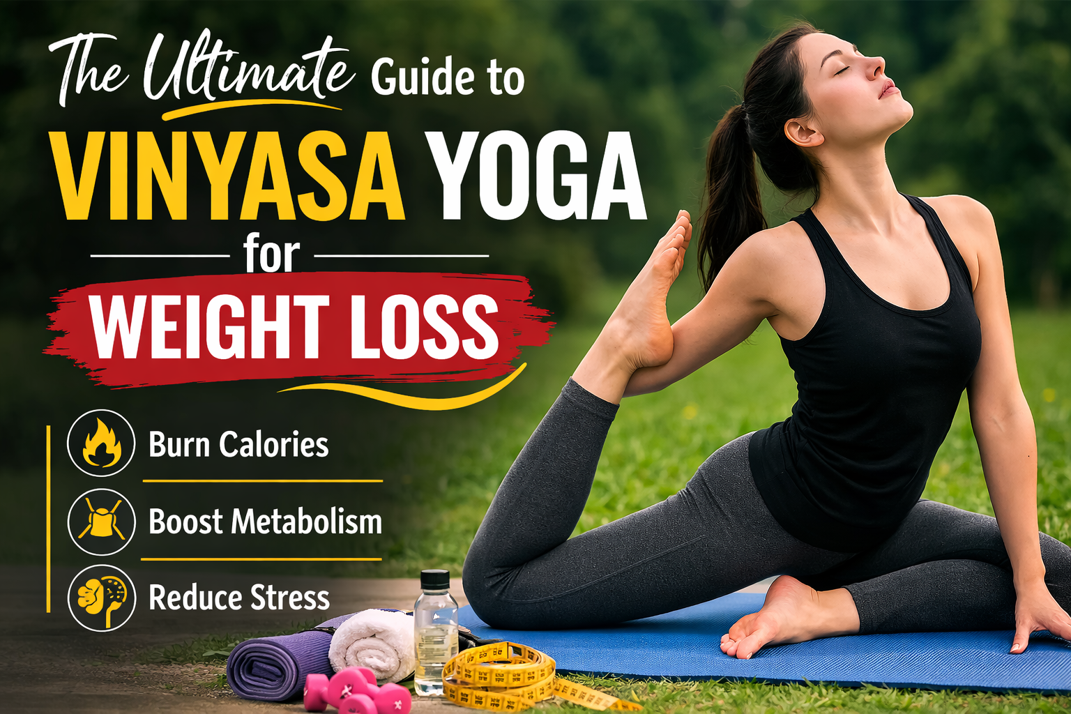 Vinyasa Yoga for Weight Loss: The Complete Guide to Fat Burning and Fitness