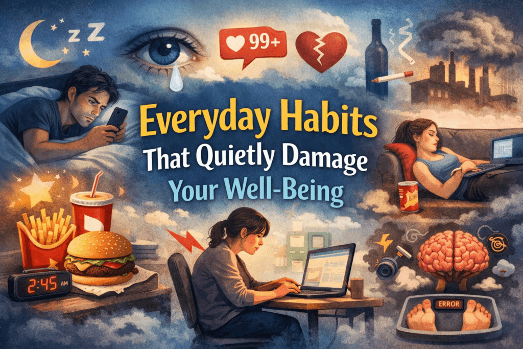 Everyday Habits That Quietly Damage Your Well-Being