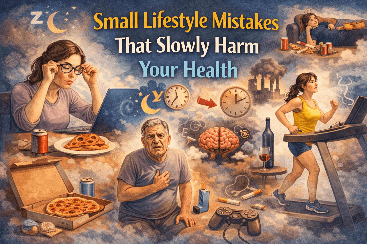 Small Lifestyle Mistakes That Slowly Harm Your Health