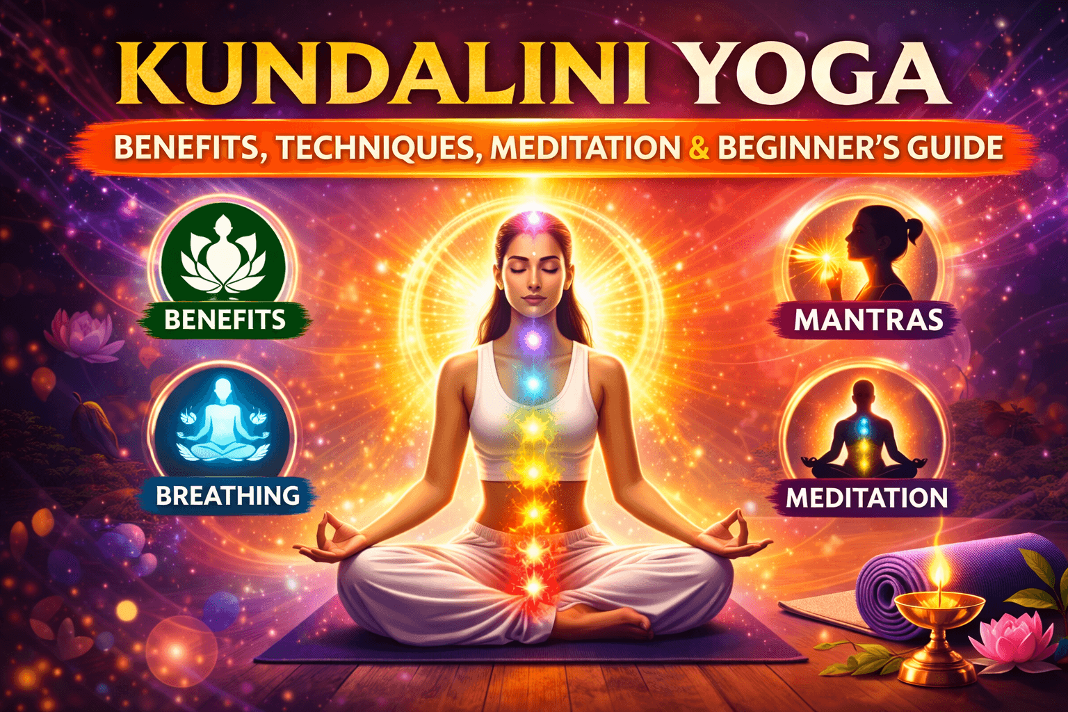 Kundalini Yoga: Benefits, Techniques, Meditation & Beginner’s Guide