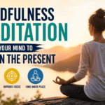 Your mind has been trained through mindfulness meditation to live in the moment