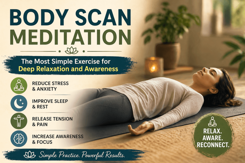 Body Scan Meditation — The Most Simple Exercise for Deep Relaxation and Awareness