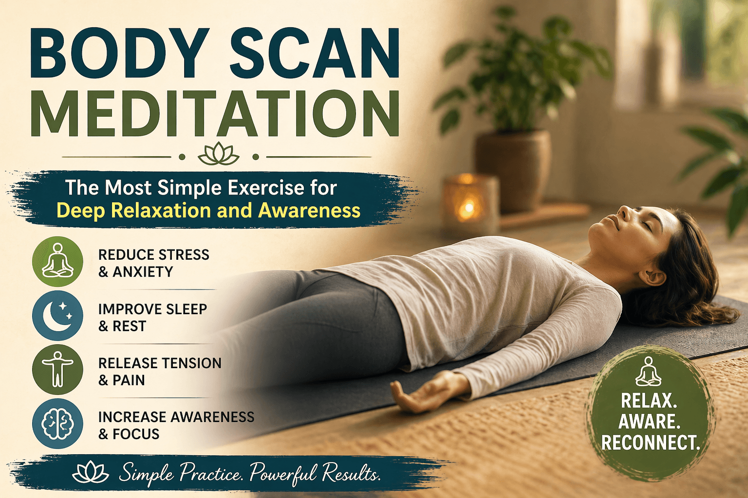 Body Scan Meditation — The Most Simple Exercise for Deep Relaxation and Awareness