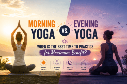 You are currently viewing Morning Yoga vs Evening Yoga: Best Time to Practice Yoga for Energy, Flexibility & Better Sleep