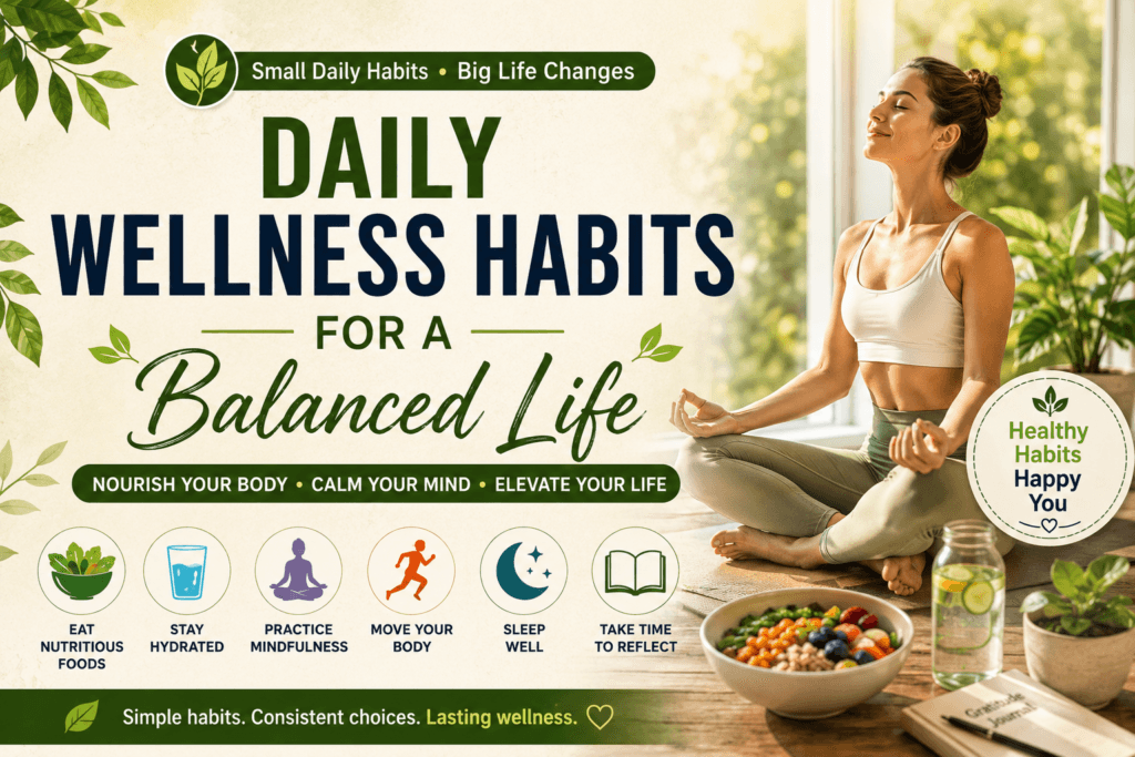 Daily Wellness Habits for a Balanced Life