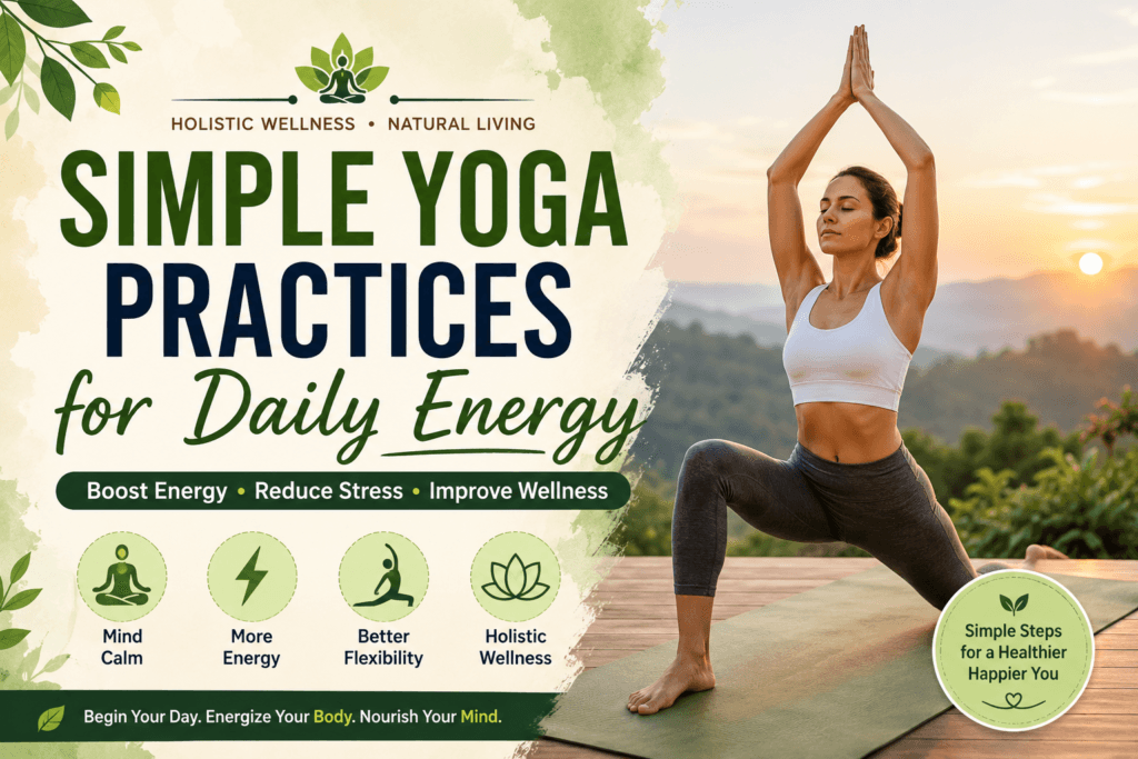 Simple Yoga Practices for Daily Energy and Natural Wellness