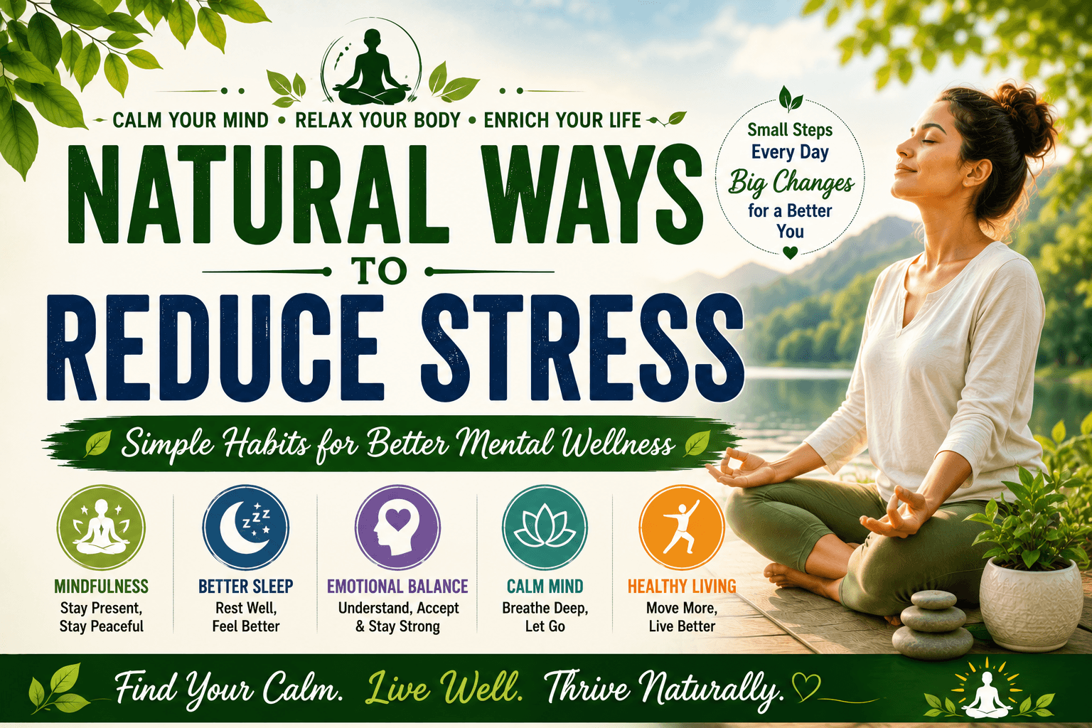 You are currently viewing Natural Ways to Reduce Stress and Improve Mental Wellness
