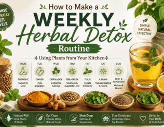 How to Make a Weekly Herbal Detox Routine Using Plants from Your Kitchen
