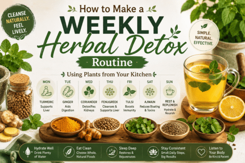 You are currently viewing 7-Day Herbal Detox Routine: Kitchen Herbs That Support Your Body’s Natural Cleansing Process