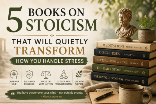 You are currently viewing 5 Best Books on Stoicism for Stress, Resilience, and a Calmer Mind Ancient Wisdom for Handling Modern Challenges