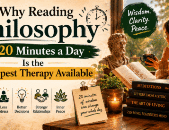 Why Reading Philosophy for 20 Minutes a Day Can Improve Mental Clarity and Emotional Well-Being
