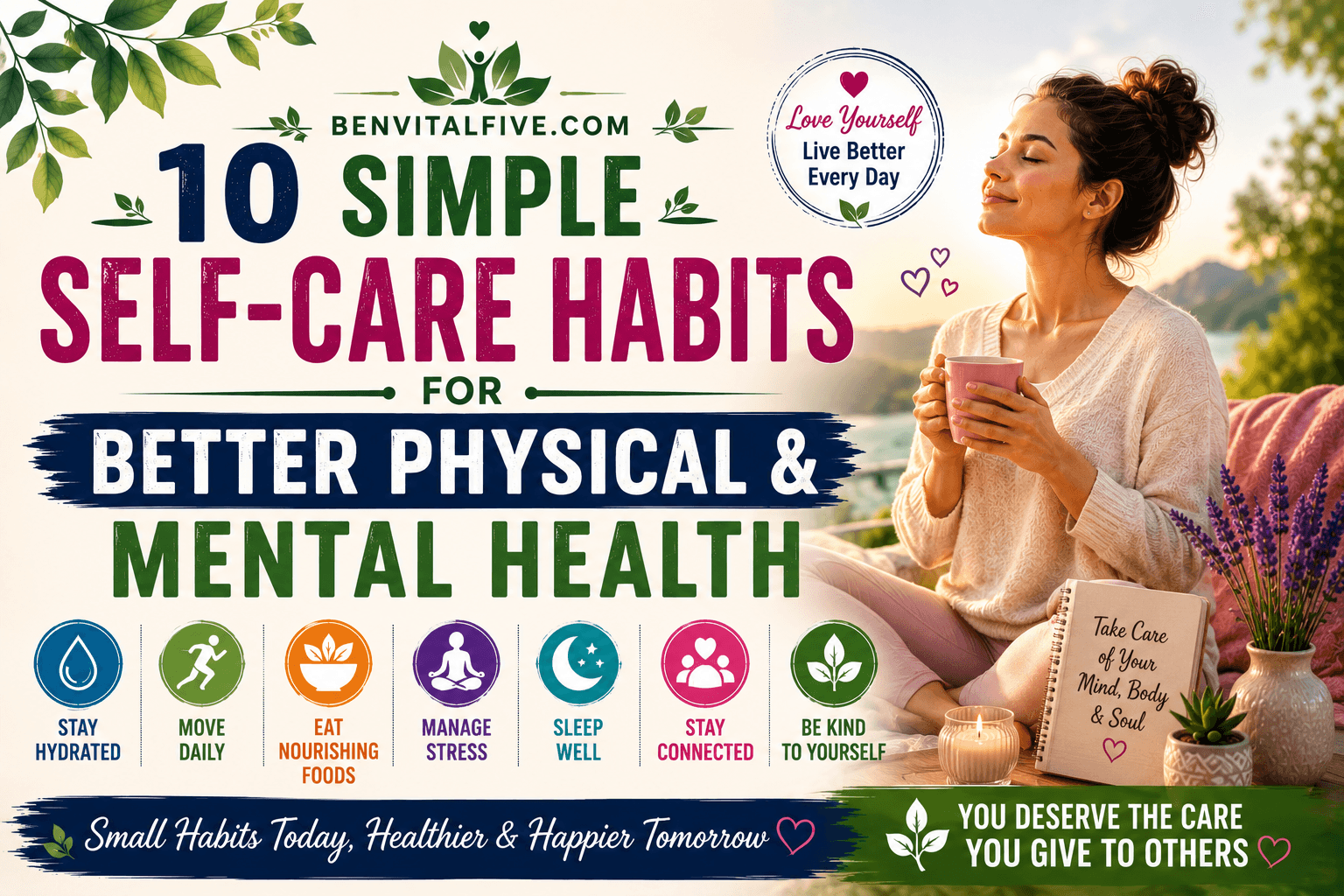 You are currently viewing Simple Self-Care Habits for Better Physical and Mental Health