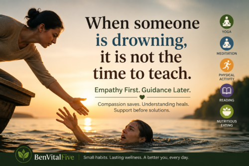 You are currently viewing Rescue First, Teach Later: The Wellness Principle That Can Transform Lives
