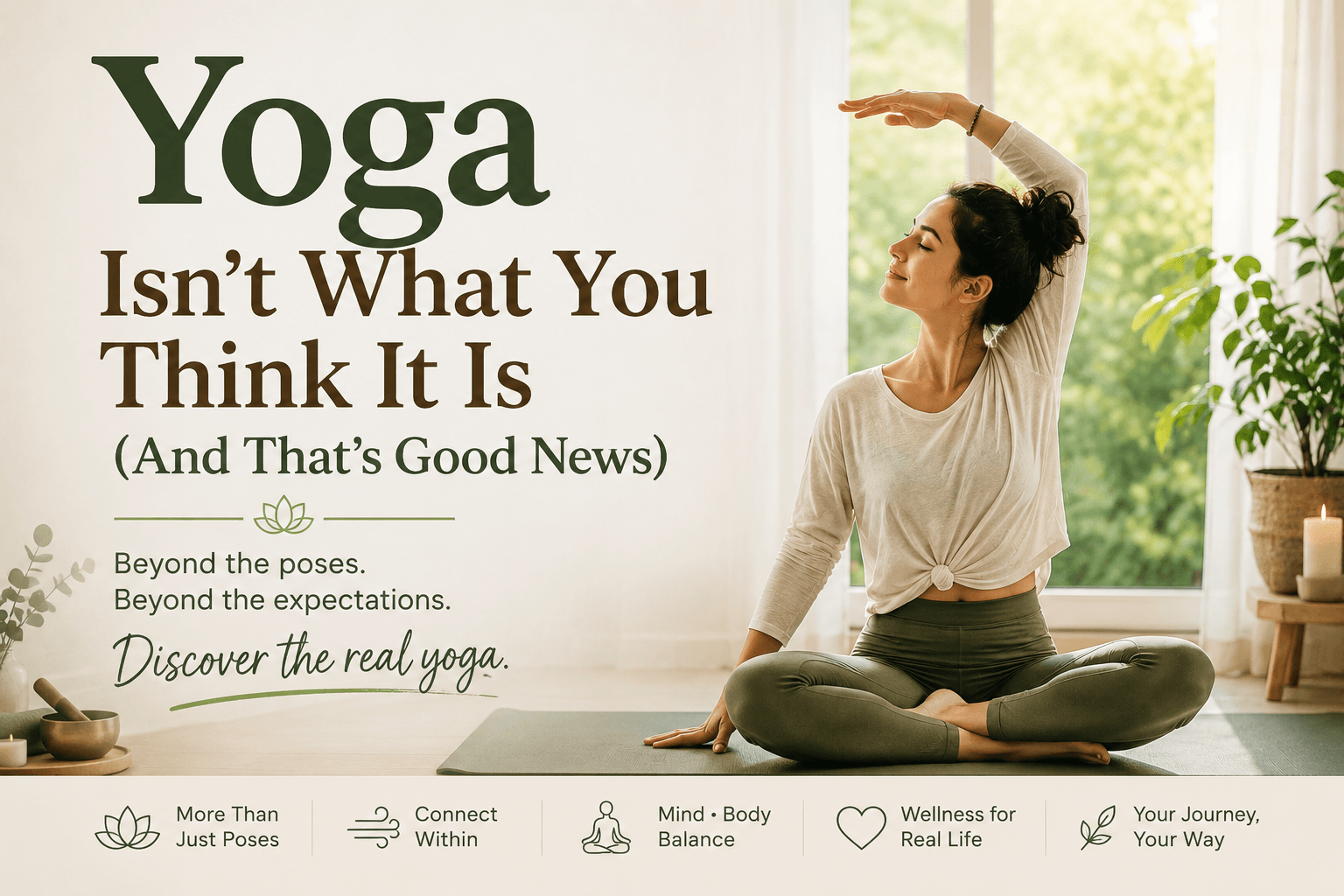 You are currently viewing Yoga Isn’t What You Think It Is (And That’s Good News)