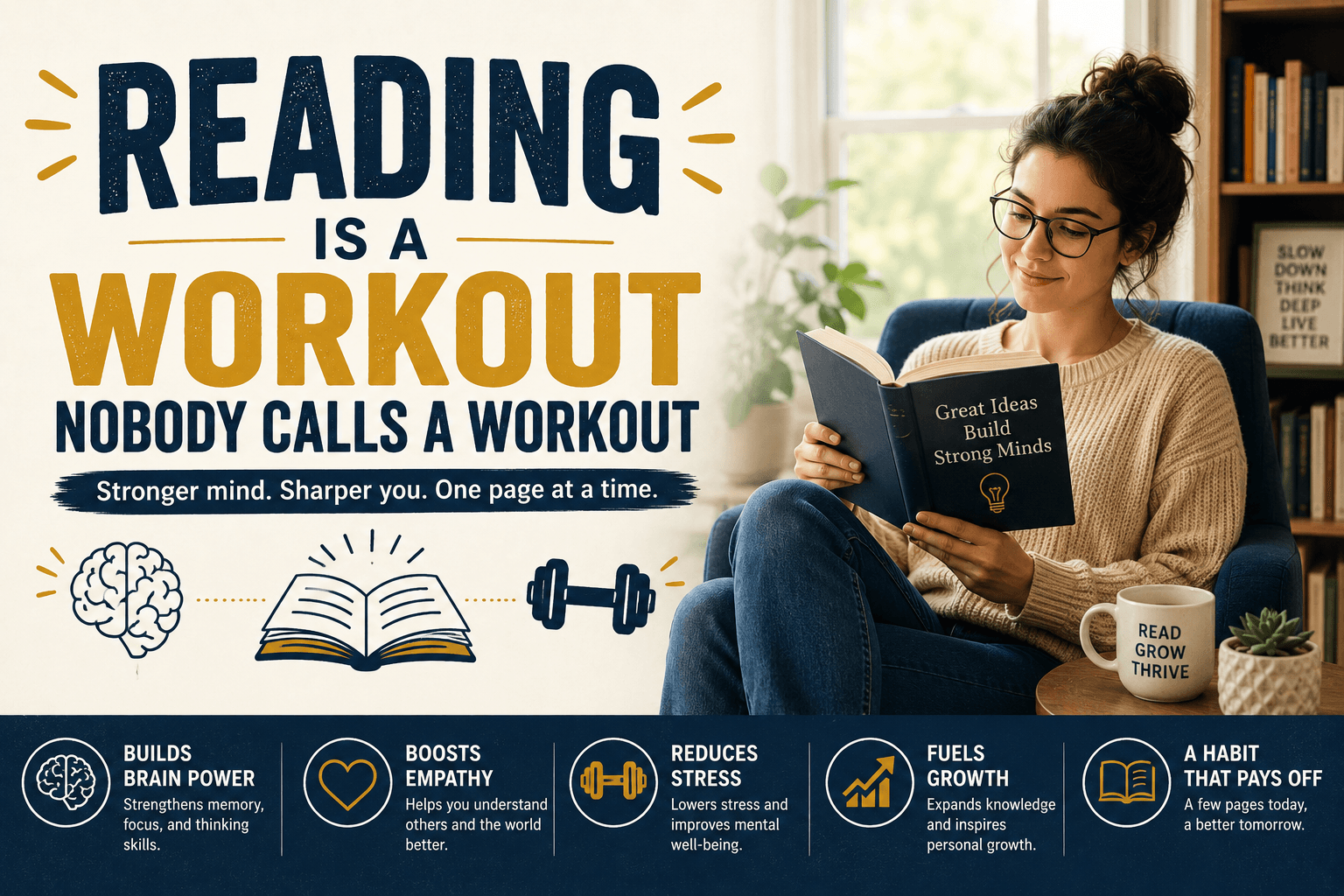 You are currently viewing Reading Is a Workout Nobody Calls a Workout