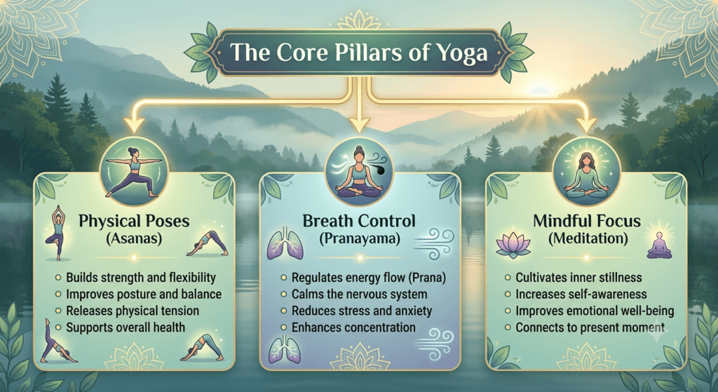 Yoga for beginners—the pillars of yoga