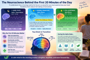 The Neuroscience of Morning Awakening: simple morning routine