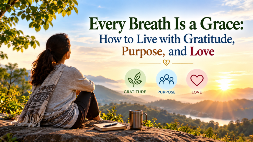 Every breath is a grace