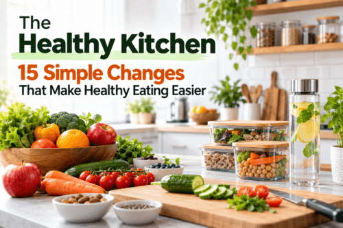 You are currently viewing The Healthy Kitchen: 15 Simple Changes That Make Healthy Eating Easier
